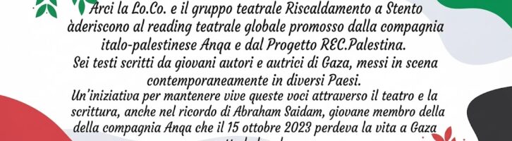 15 Ottobre: Palestinesi sotto i tuoi occhi